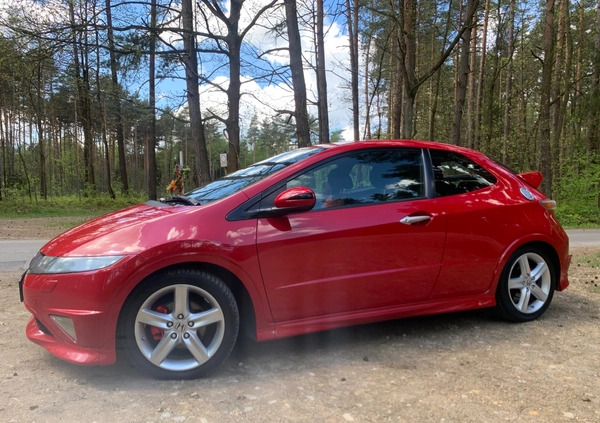 Honda Civic cena 20900 przebieg: 355987, rok produkcji 2008 z Myszków małe 781